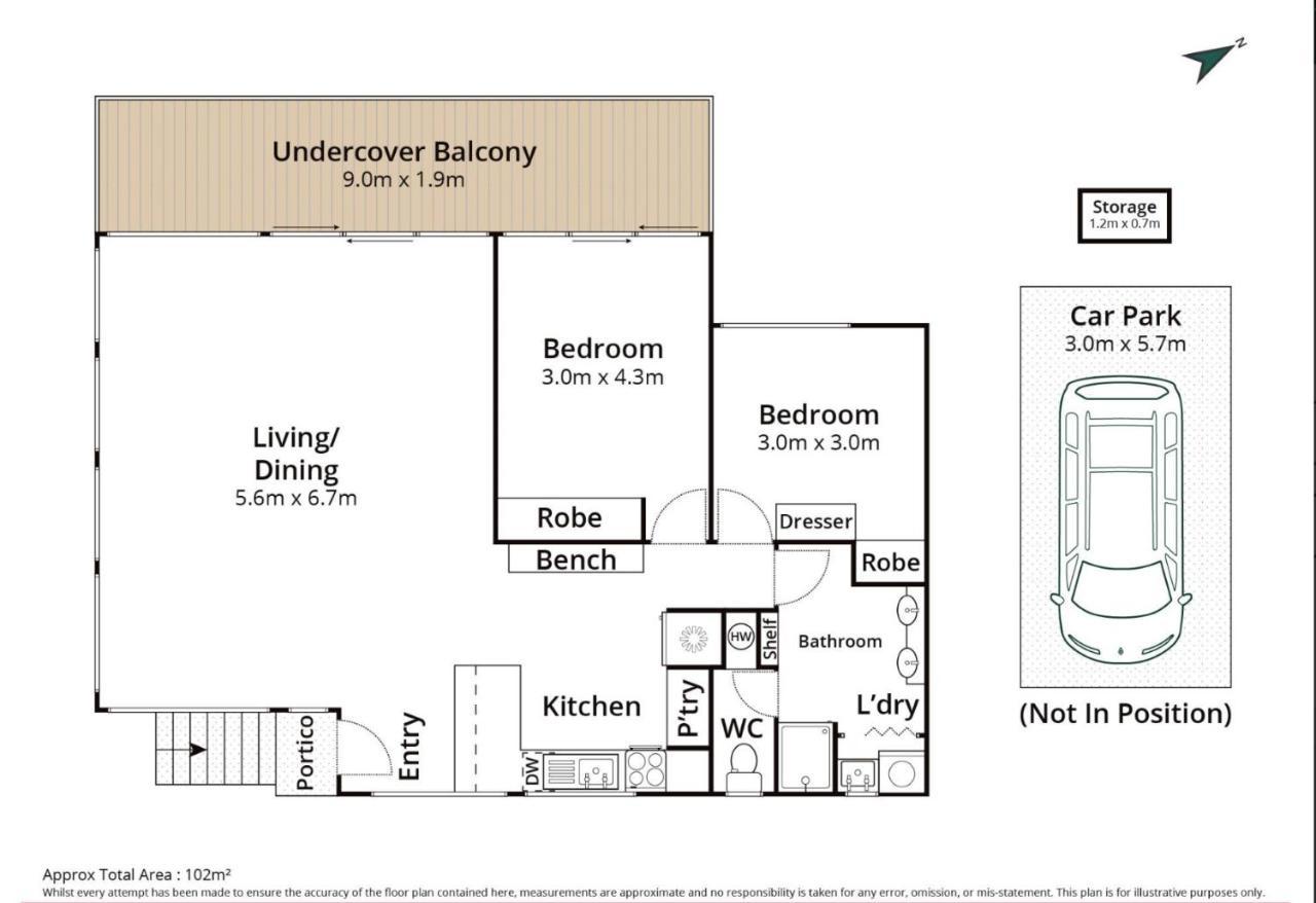 Noosa Escape 2Br Allambi Rise Extérieur photo